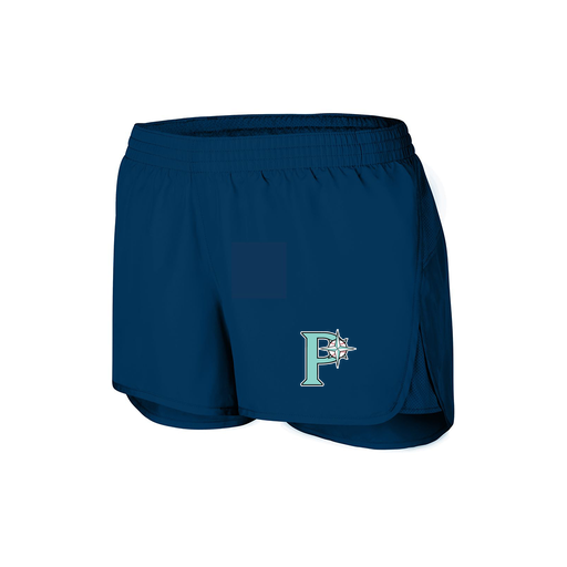 [2430.065.XS-LOGO1] Women's Performance Shorts (Female Adult XS, Navy, Logo 1)
