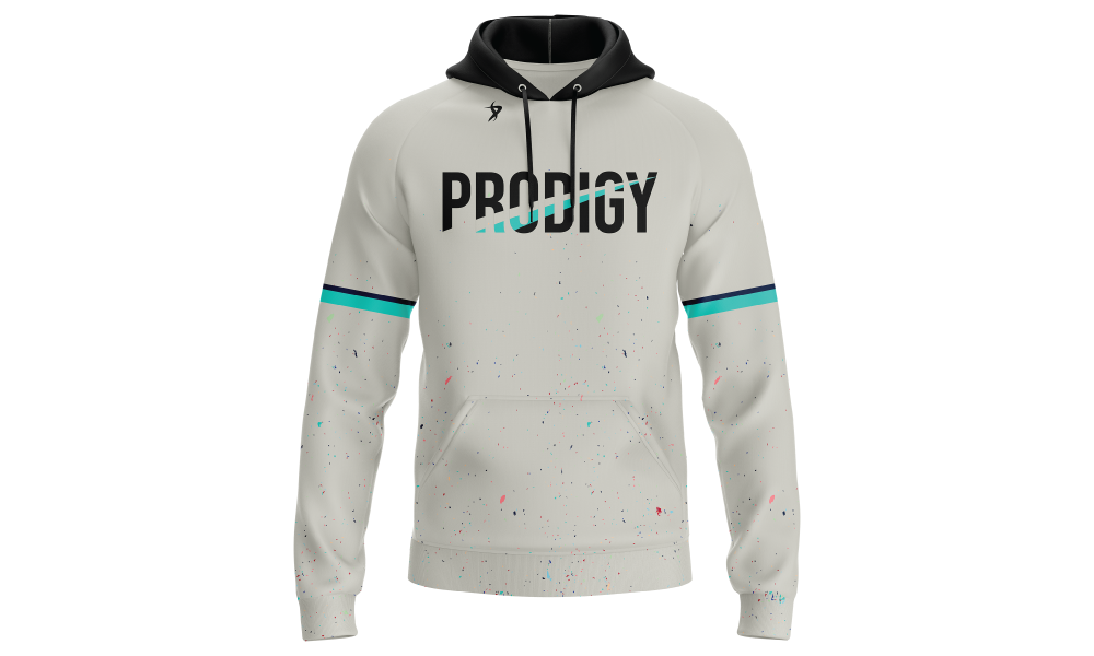 KC Prodigy - Walton - Grey Splatter Hoodie (No Number)